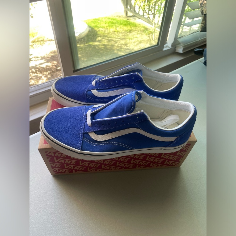 🔥Vans Old Skool Color Theory Dazzling Blu Size US Men 8.5